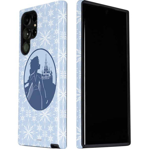 Disney Frozen II Elsa Silhouette Galaxy S22 Ultra Pro Case