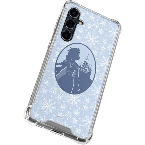 Disney Frozen II Elsa Silhouette Galaxy S23 FE Clear Case