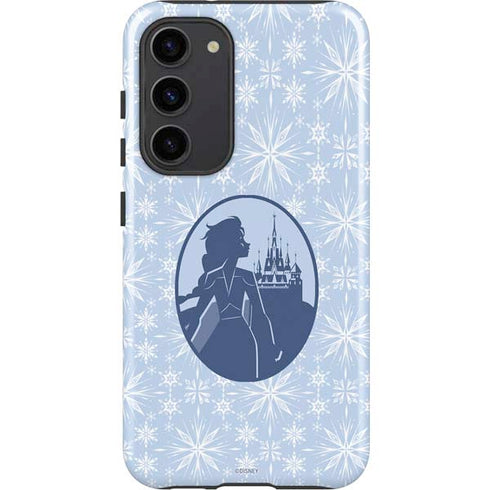 Disney Frozen II Elsa Silhouette Galaxy S23 Plus Pro Case