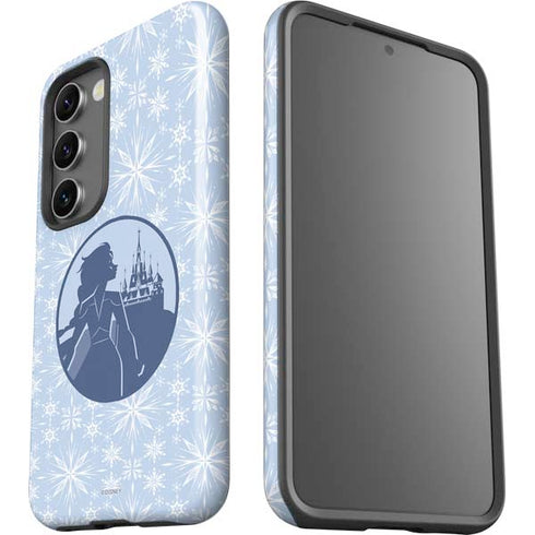 Disney Frozen II Elsa Silhouette Galaxy S23 Plus Pro Case