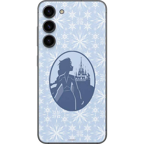 Disney Frozen II Elsa Silhouette Galaxy S23 Plus Skin
