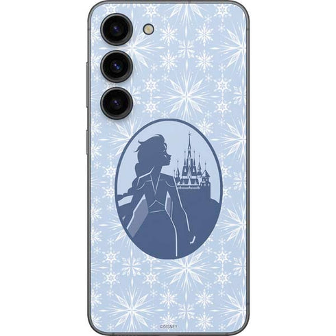 Disney Frozen II Elsa Silhouette Galaxy S23 Skin
