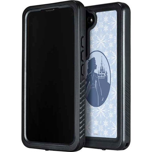 Disney Frozen II Elsa Silhouette Galaxy S23 Waterproof Case