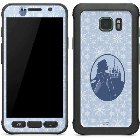 Disney Frozen II Elsa Silhouette Galaxy S7 Active Skin