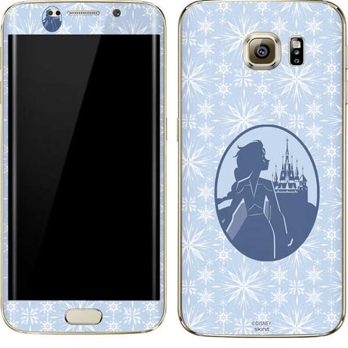 Disney Frozen II Elsa Silhouette Galaxy S7 Edge Skin