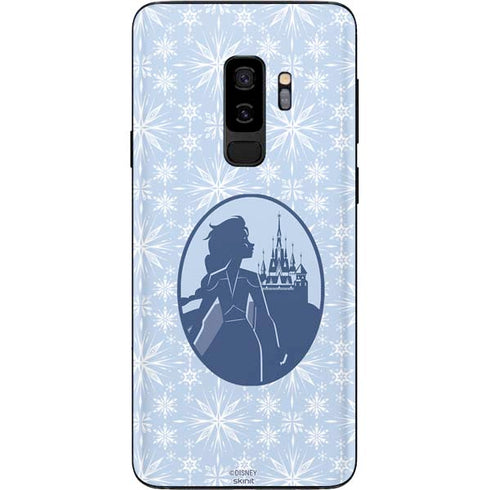 Disney Frozen II Elsa Silhouette Galaxy S9 Plus Skin