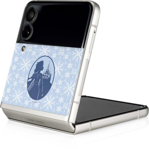 Disney Frozen II Elsa Silhouette Galaxy Z Flip4 5G Skin