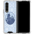 Disney Frozen II Elsa Silhouette Galaxy Z Fold4 5G Clear Case