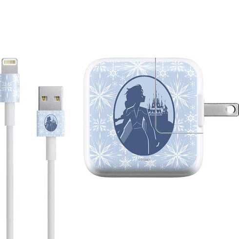 Disney Frozen II Elsa Silhouette iPad Charger (10W USB) Skin