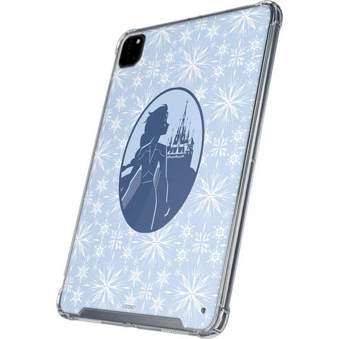 Disney Frozen II Elsa Silhouette iPad Pro 12.9in (2020) Clear Case