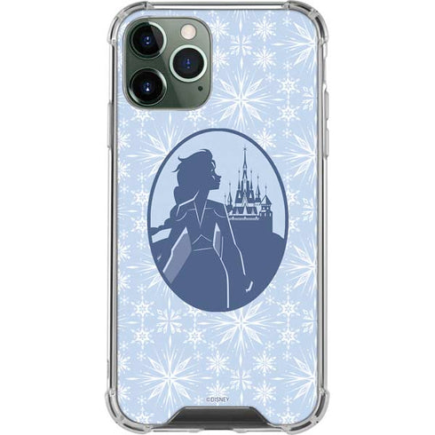 Disney Frozen II Elsa Silhouette iPhone 11 Pro Max Clear Case