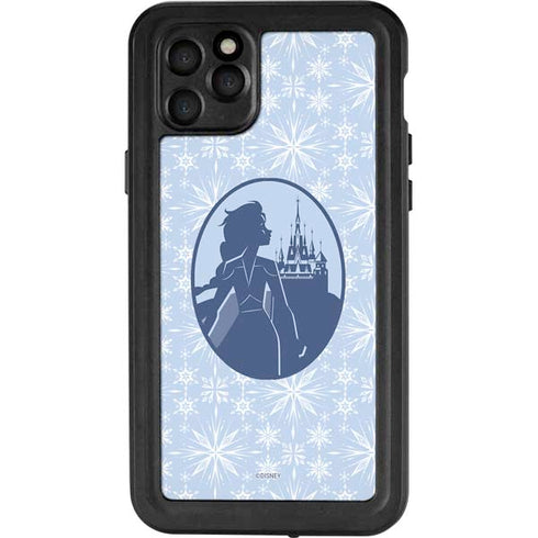 Disney Frozen II Elsa Silhouette iPhone 11 Pro Max Waterproof Case