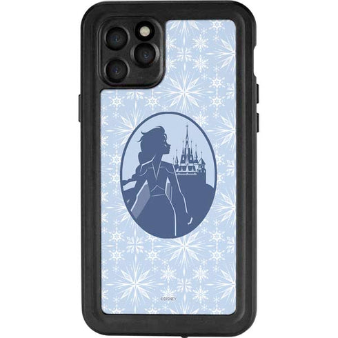 Disney Frozen II Elsa Silhouette iPhone 11 Pro Waterproof Case