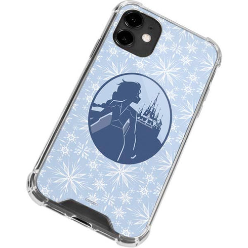 Disney Frozen II Elsa Silhouette iPhone 12 Clear Case