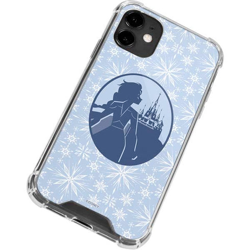 Disney Frozen II Elsa Silhouette iPhone 12 Mini Clear Case