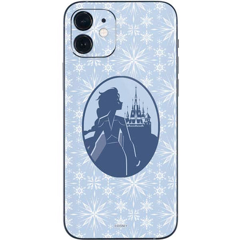 Disney Frozen II Elsa Silhouette iPhone 12 Mini Skin