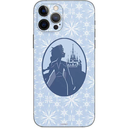 Disney Frozen II Elsa Silhouette iPhone 12 Pro Skin