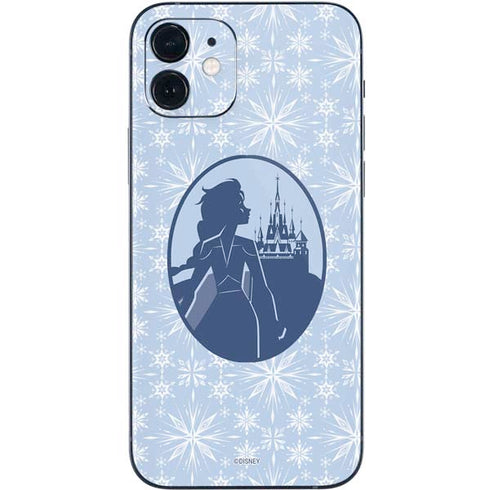 Disney Frozen II Elsa Silhouette iPhone 12 Skin