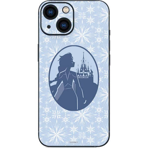 Disney Frozen II Elsa Silhouette iPhone 13 Mini Skin