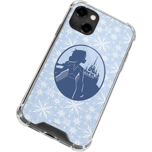 Disney Frozen II Elsa Silhouette iPhone 14 Clear Case