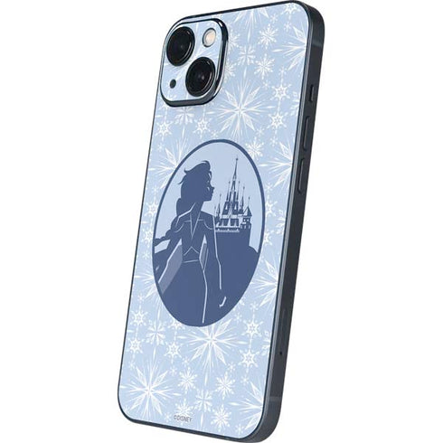 Disney Frozen II Elsa Silhouette iPhone 14 Plus Skin