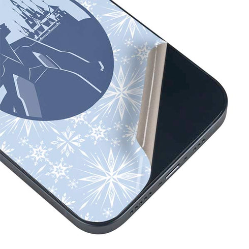 Disney Frozen II Elsa Silhouette iPhone 15 Plus Skin