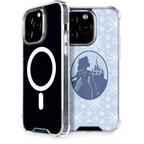 Disney Frozen II Elsa Silhouette iPhone 14 Pro MagSafe Case