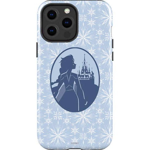 Disney Frozen II Elsa Silhouette iPhone 15 Pro Max Impact Case