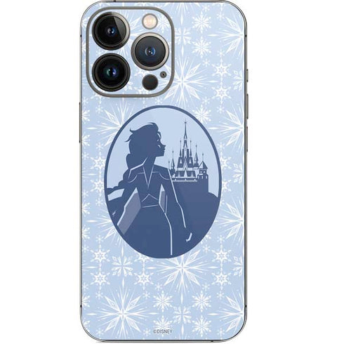 Disney Frozen II Elsa Silhouette iPhone 15 Pro Skin