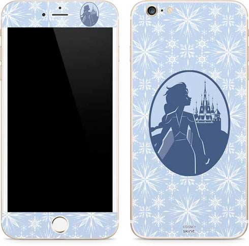 Disney Frozen II Elsa Silhouette iPhone 6/6s Plus Skin