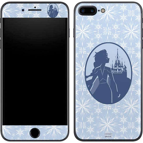 Disney Frozen II Elsa Silhouette iPhone 8 Plus Skin