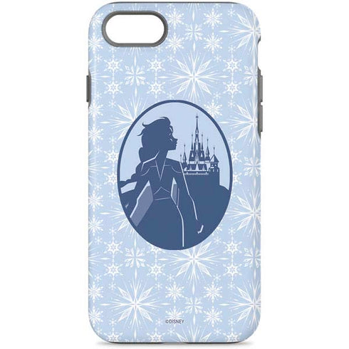 Disney Frozen II Elsa Silhouette iPhone 8 Pro Case
