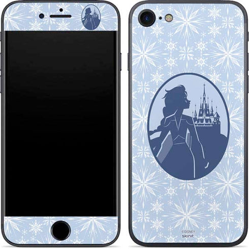 Disney Frozen II Elsa Silhouette iPhone 8 Skin