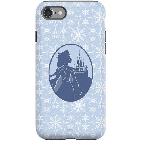 Disney Frozen II Elsa Silhouette iPhone SE (2nd & 3rd Gen) Pro Case