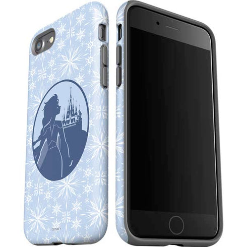 Disney Frozen II Elsa Silhouette iPhone SE (2nd & 3rd Gen) Pro Case