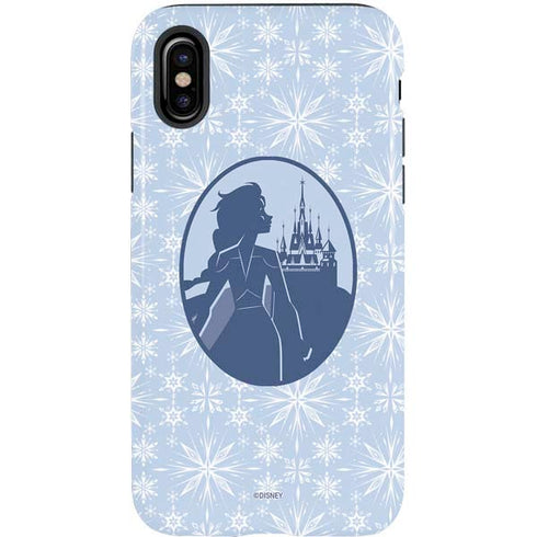 Disney Frozen II Elsa Silhouette iPhone X Pro Case