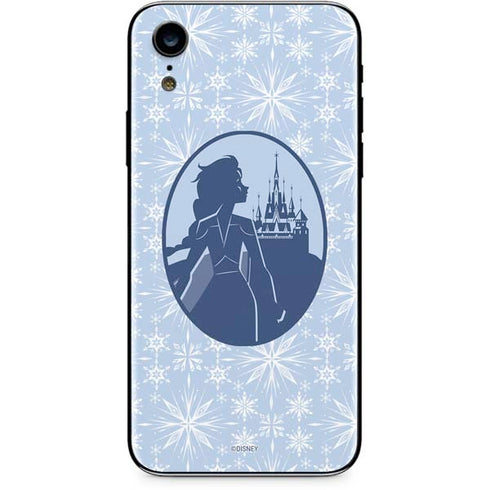 Disney Frozen II Elsa Silhouette iPhone XR Skin