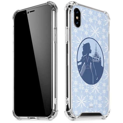 Disney Frozen II Elsa Silhouette iPhone XS Max Clear Case