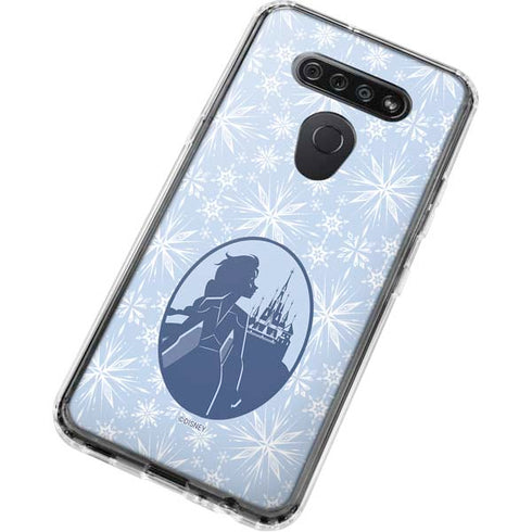 Disney Frozen II Elsa Silhouette LG K51/Q51 Clear Case