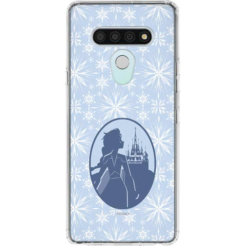Disney Frozen II Elsa Silhouette LG Stylo 6 Clear Case