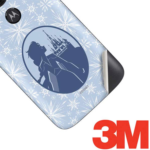Disney Frozen II Elsa Silhouette Moto E5 Play Skin