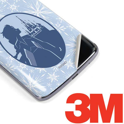 Disney Frozen II Elsa Silhouette Moto E5 Plus Skin