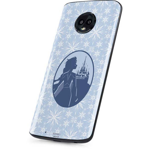 Disney Frozen II Elsa Silhouette Moto G6 Skin