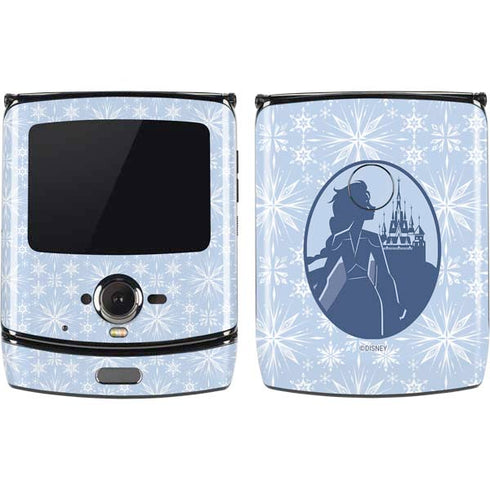 Disney Frozen II Elsa Silhouette Motorola RAZR Skin