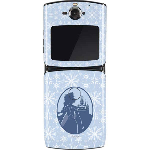 Disney Frozen II Elsa Silhouette Motorola RAZR Skin