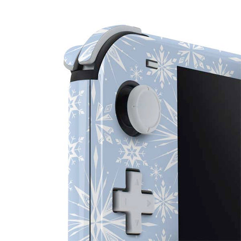 Disney Frozen II Elsa Silhouette Nintendo Switch Lite Skin
