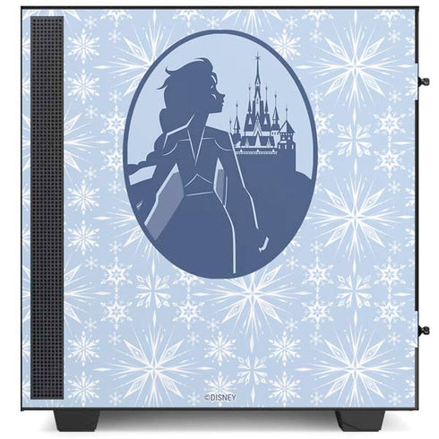 Disney Frozen II Elsa Silhouette NZXT H510 Compact ATX Mid-Tower Case Skin