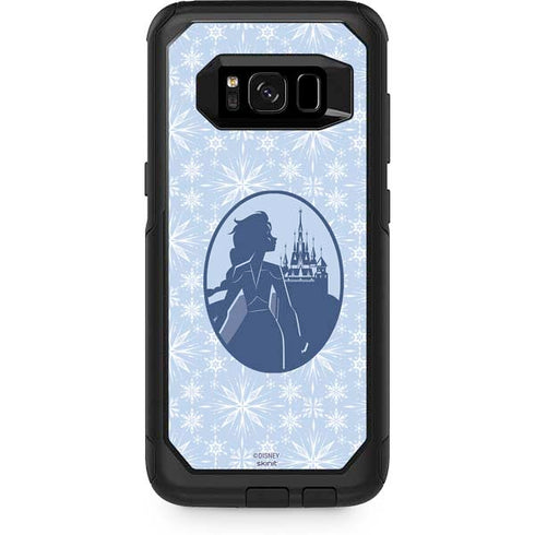 Disney Frozen II Elsa Silhouette Otterbox Commuter Galaxy Skin