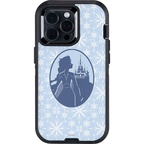 Disney Frozen II Elsa Silhouette Otterbox Defender iPhone Skin