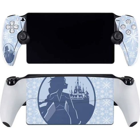 Disney Frozen II Elsa Silhouette PlayStation Portal Remote Player Skin